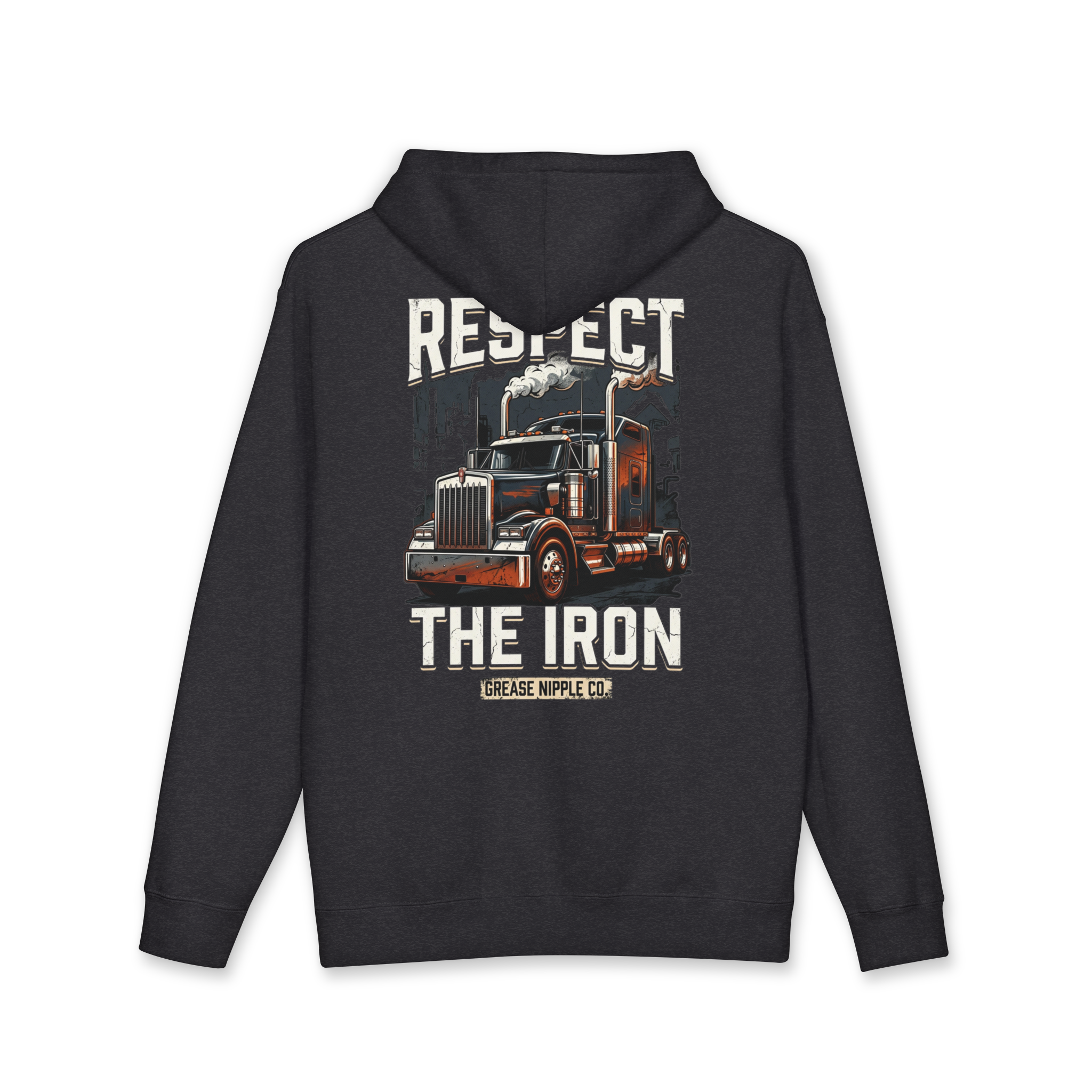 GNCO (RESPECT THE IRON) - Heavyweight Hooded Sweatshirt