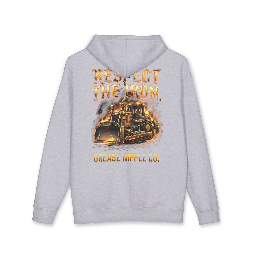GNCO (RESPECT THE IRON) - Heavyweight Hooded Sweatshirt