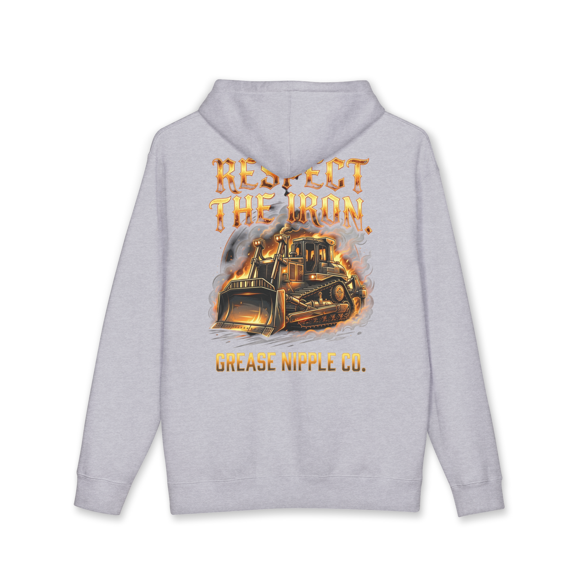 GNCO (RESPECT THE IRON) - Heavyweight Hooded Sweatshirt