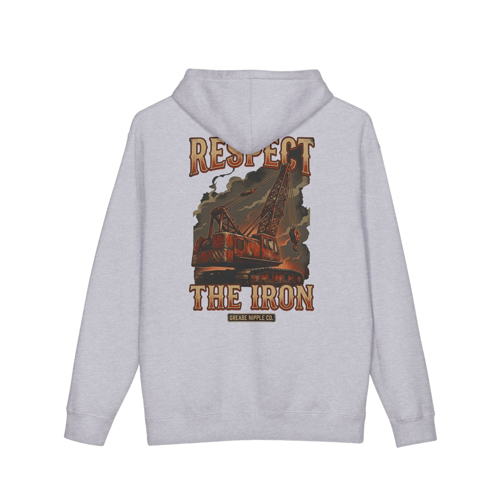 GNCO (RESPECT THE IRON) - Heavyweight Hooded Sweatshirt