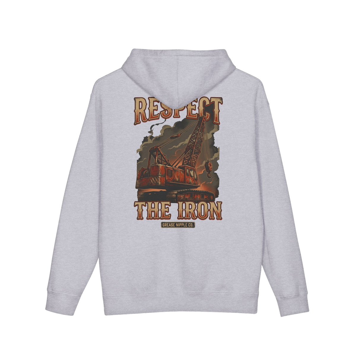 GNCO (RESPECT THE IRON) - Heavyweight Hooded Sweatshirt