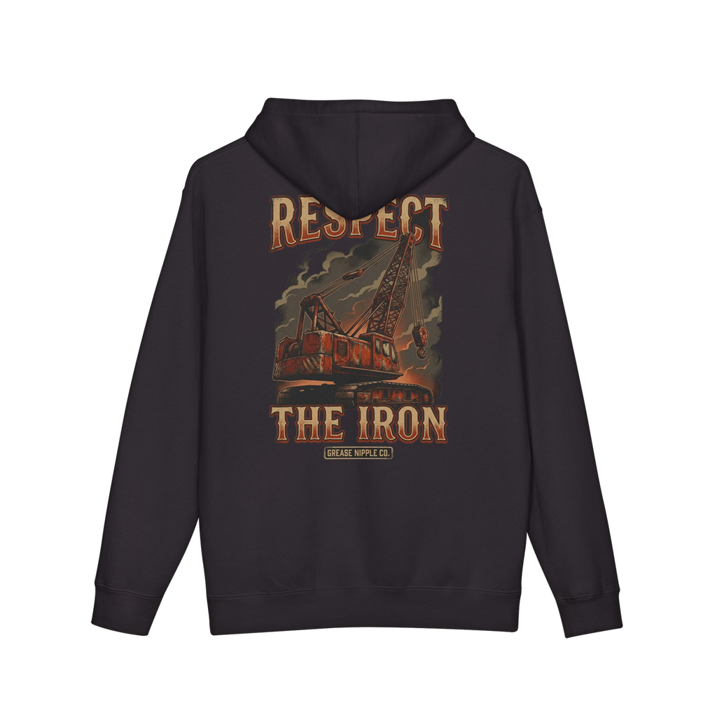 GNCO (RESPECT THE IRON) - Heavyweight Hooded Sweatshirt