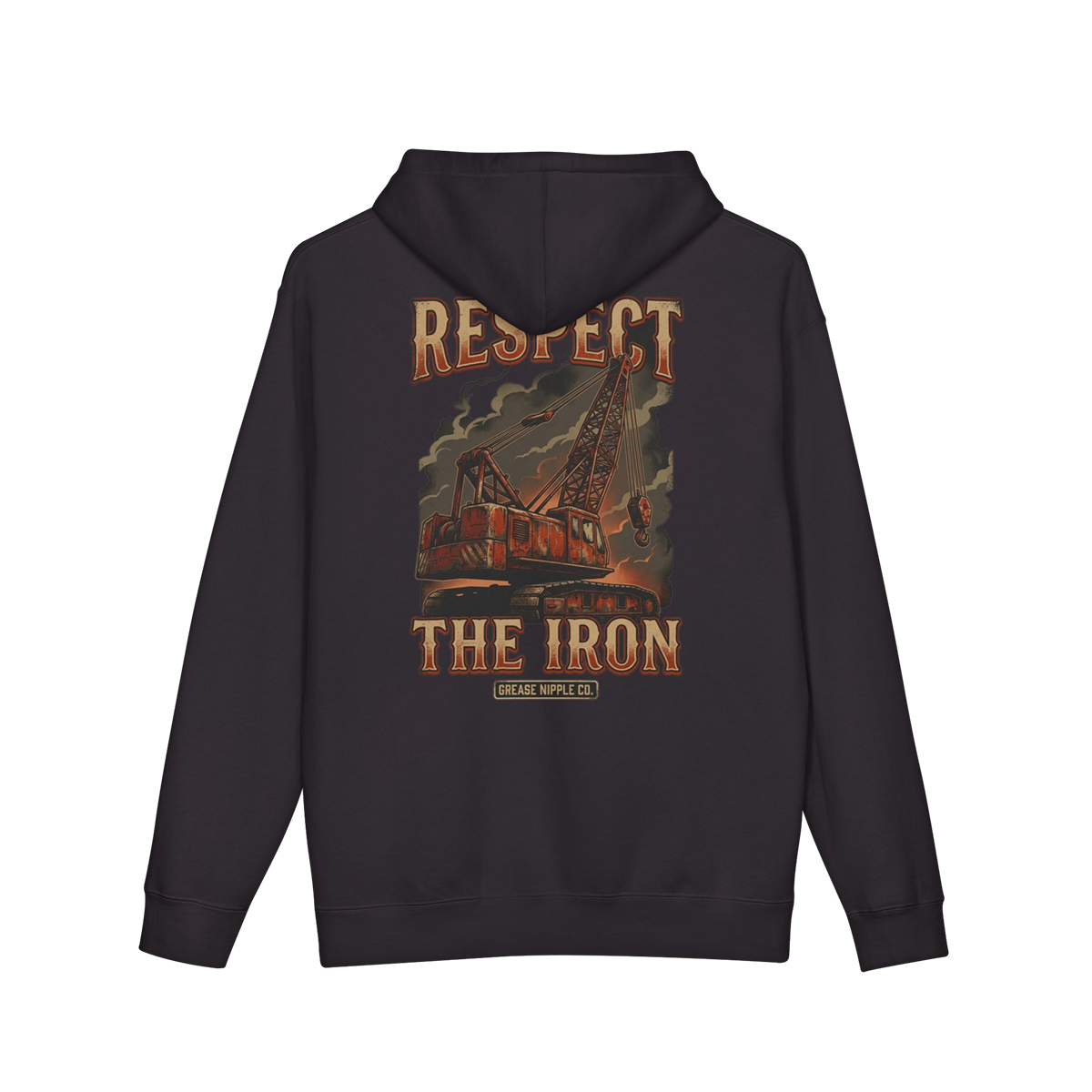 GNCO (RESPECT THE IRON) - Heavyweight Hooded Sweatshirt