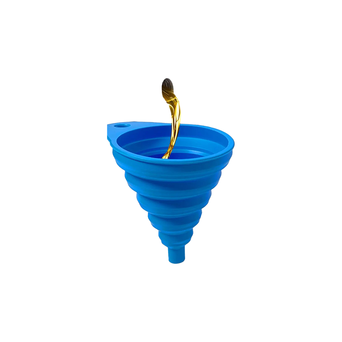2pc Foldable Silicone Funnels – gear built for heavy equipment operators and mechanics