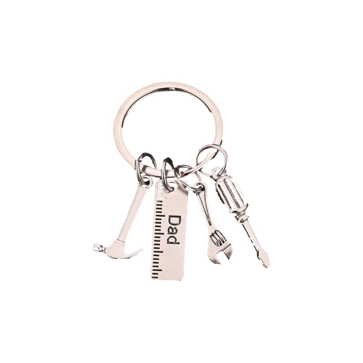 Mini Tool Keychain Set – rugged keychain for operators, truckers, or gearheads