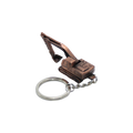 Operator-Ready 3D Excavator Keychain – rugged keychain for operators, truckers, or gearheads