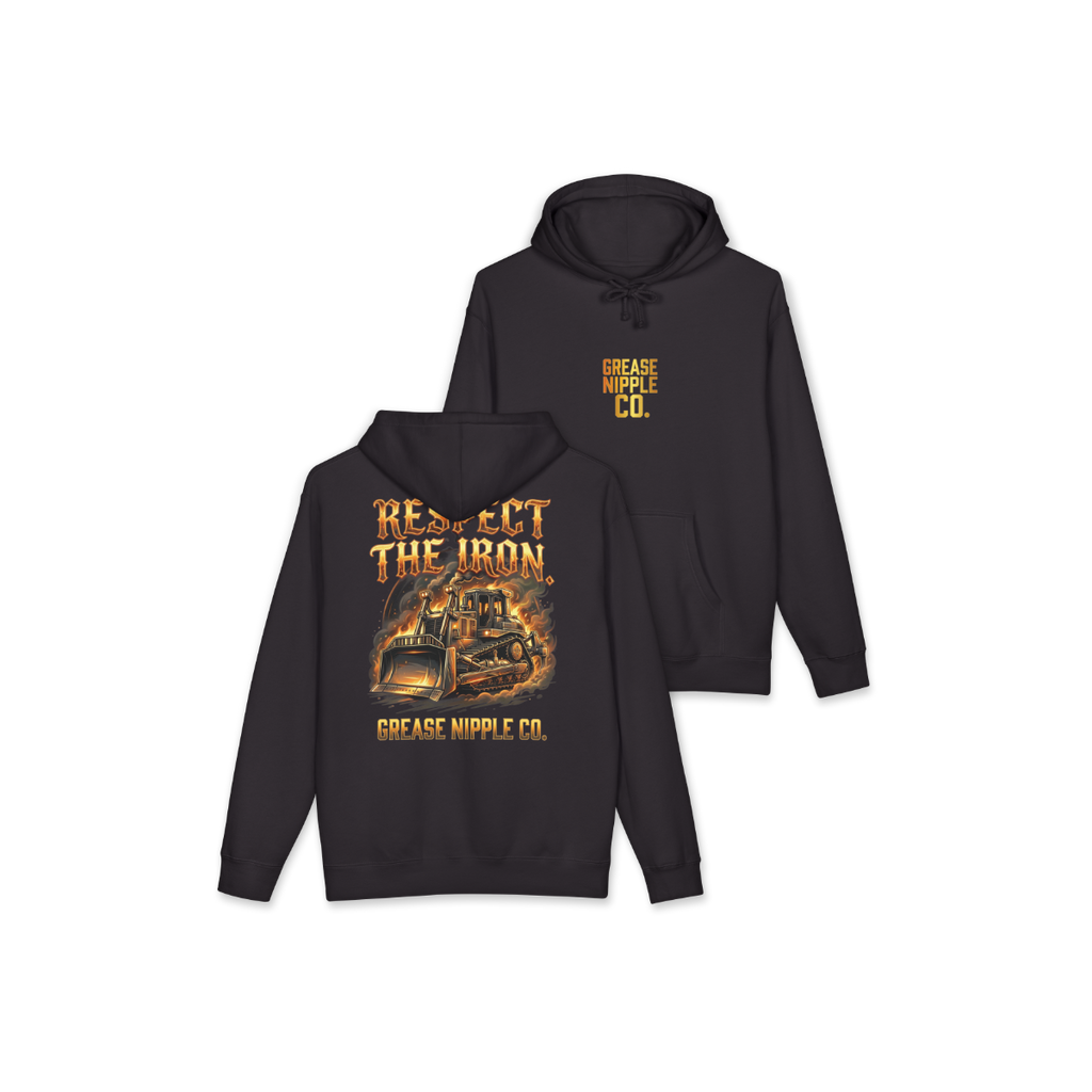 GNCO (RESPECT THE IRON) - Heavyweight Hooded Sweatshirt